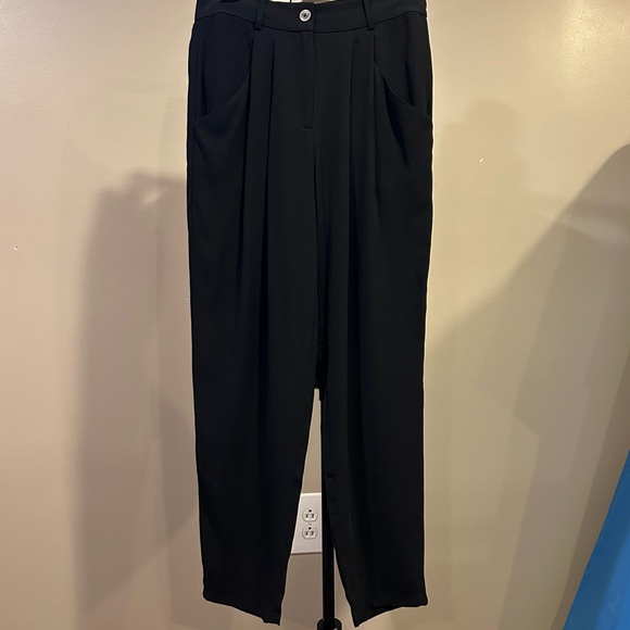 Eileen Fisher Silk Tapered Ankle Pants - Picture 5 of 14